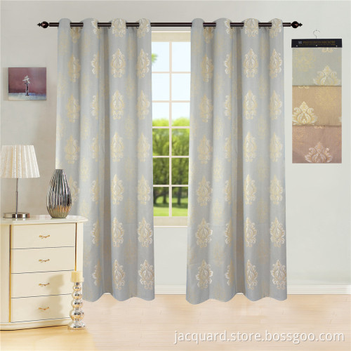 Classical Damask Design  Jacquard Curtain